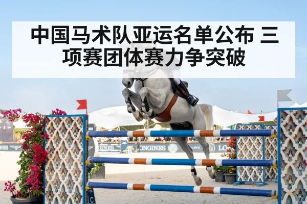 horse jumping competition